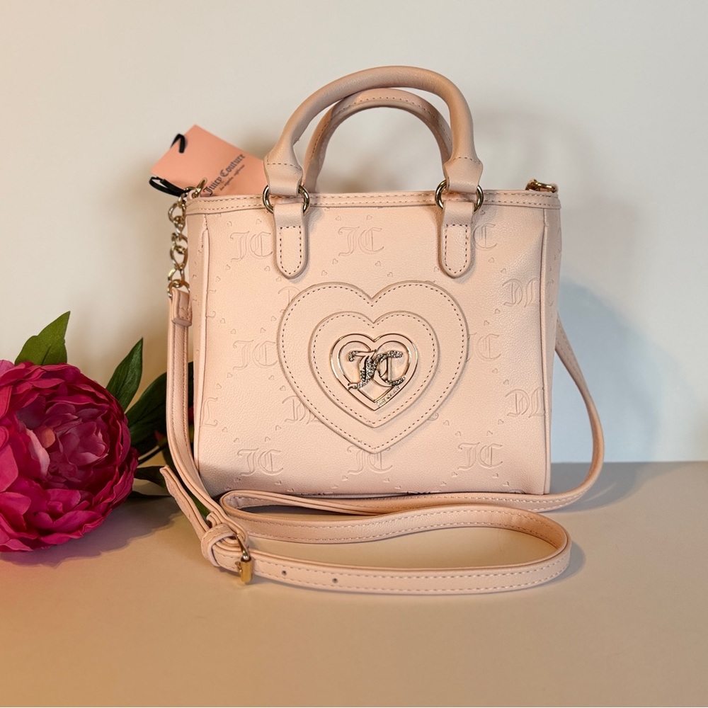Juicy Couture Pink Embossed Handbag